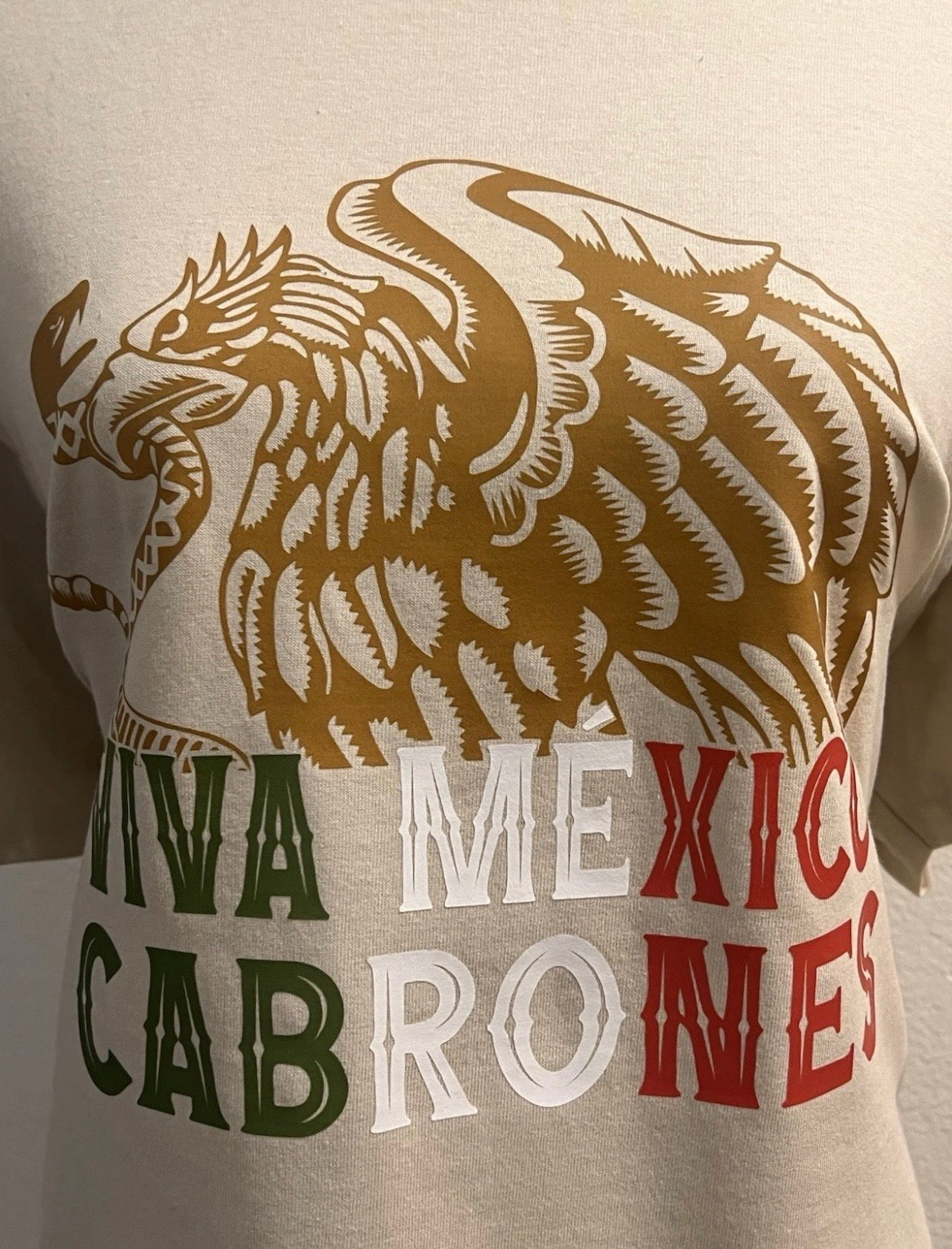 Gildan Viva México T-Shirt Crewneck Short Sleeve