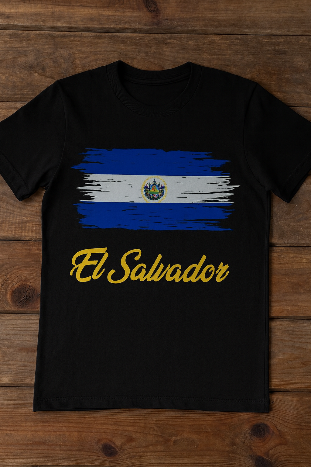 El Salvador Flag T-Shirt - Salvadoran Pride Heritage Tee