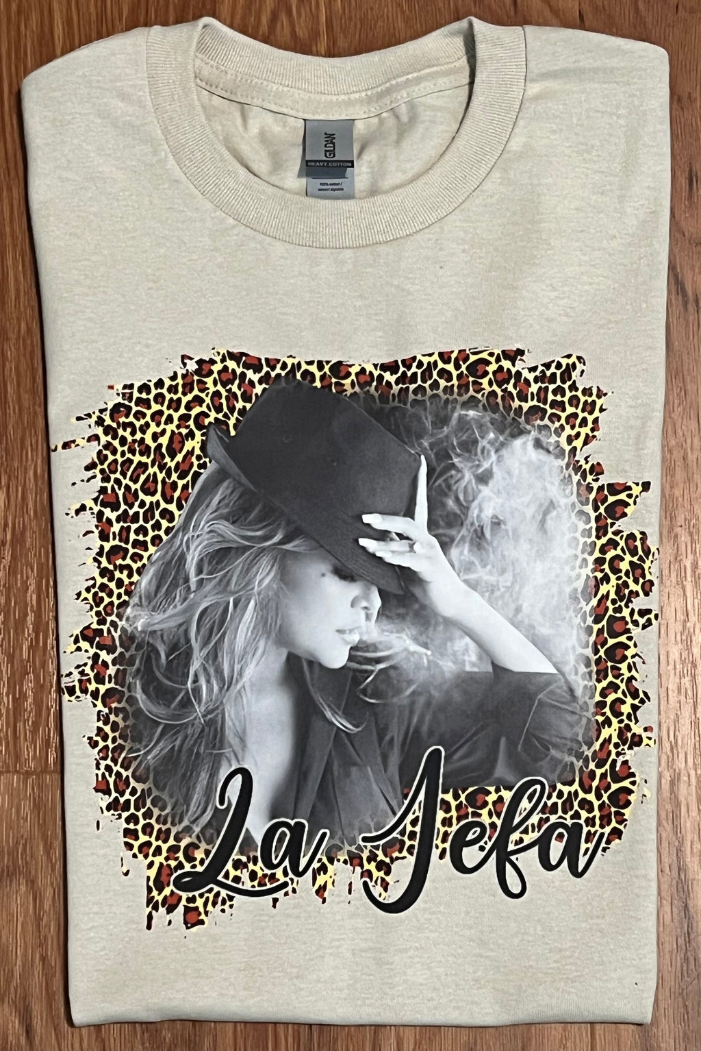 Gildan Jenny Rivera T-Shirt Crewneck Short Sleeve