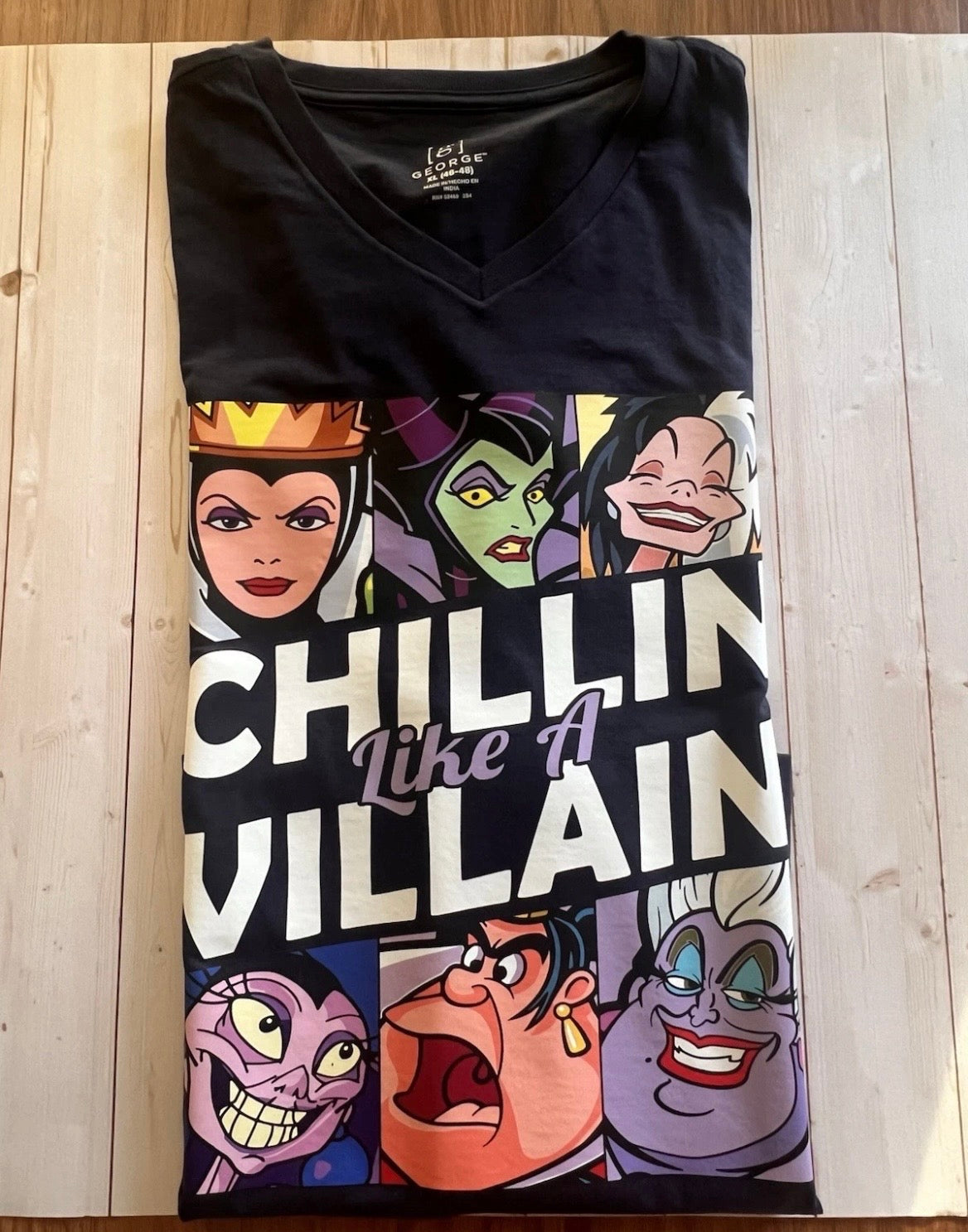 Chillin Like A Villain Disney T-Shirt