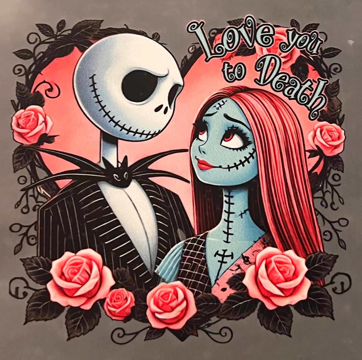 Love You to Death Couple Tee – Gothic Romance Edition