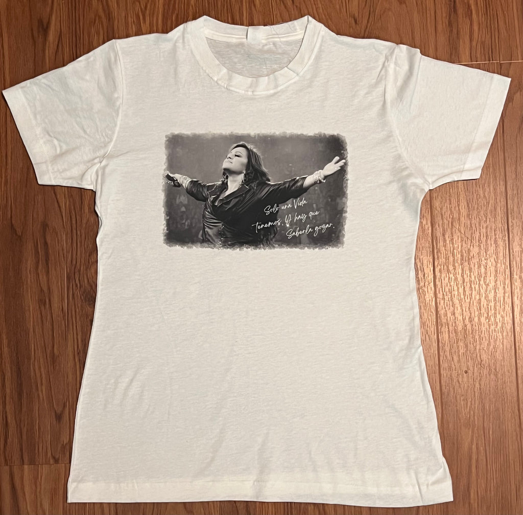 Gildan Jenny Rivera T-Shirt Crewneck Short Sleeve