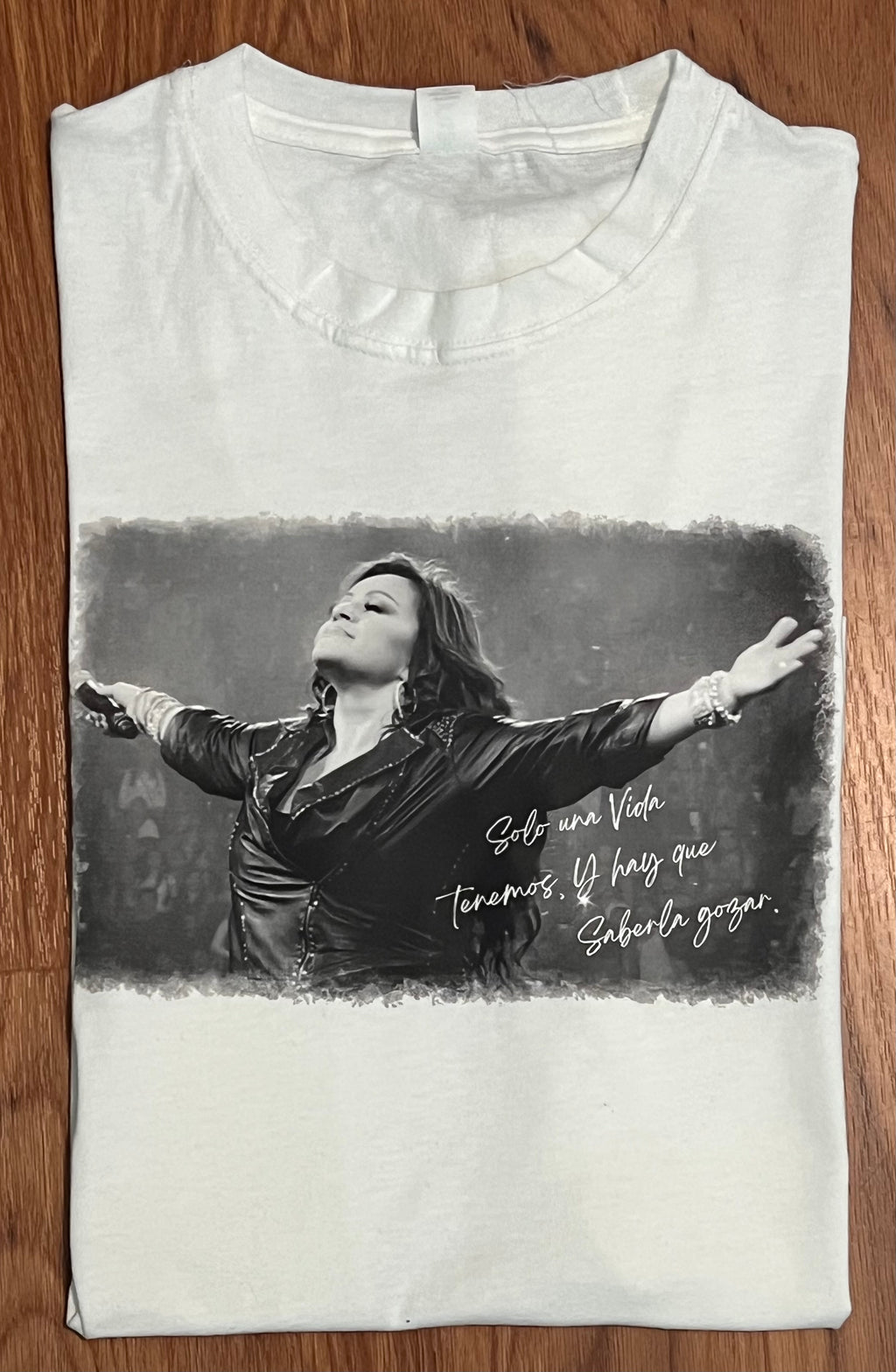 Gildan Jenny Rivera T-Shirt Crewneck Short Sleeve