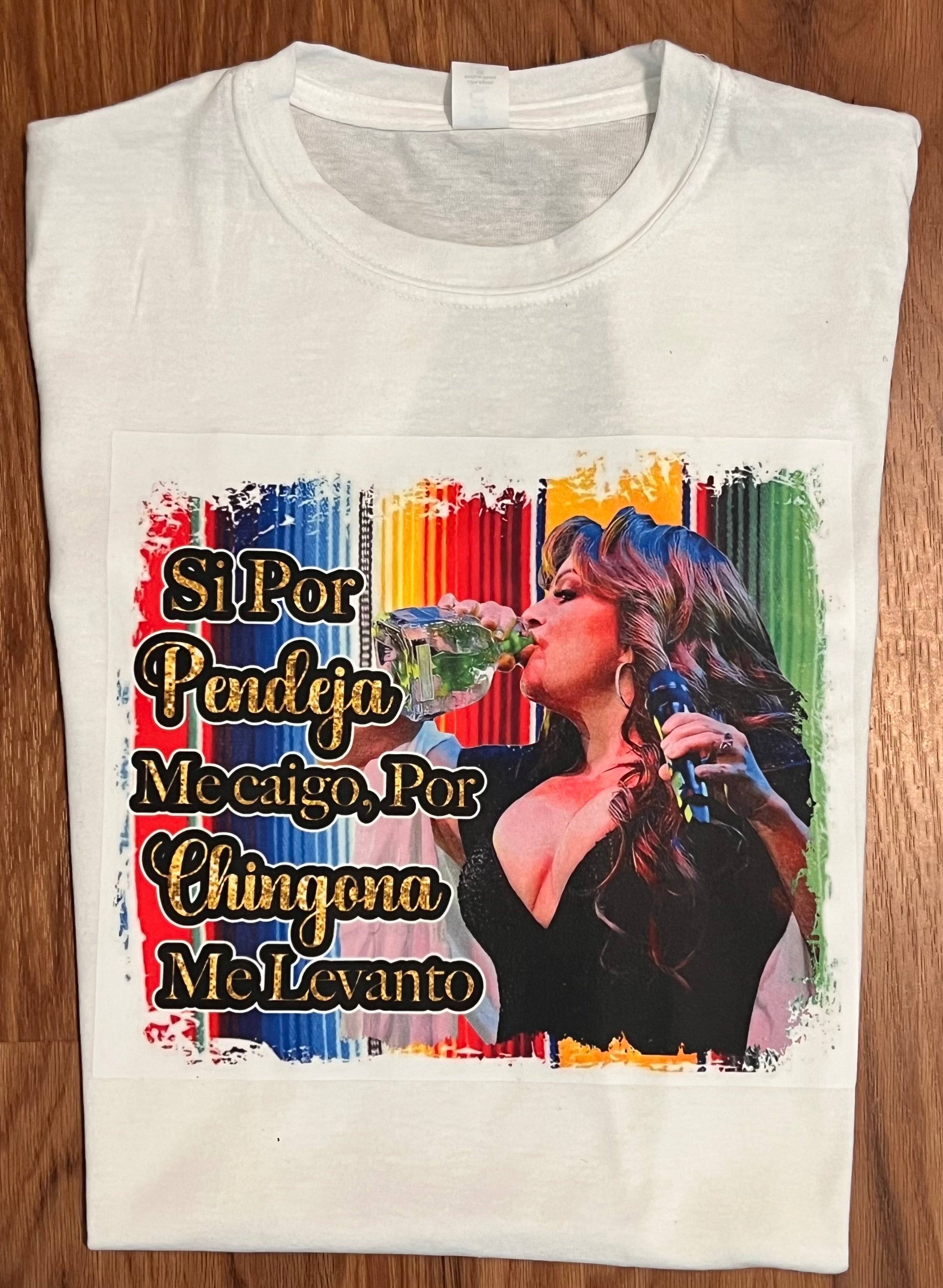 Gildan Jenny Rivera T-Shirt Crewneck Short Sleeve