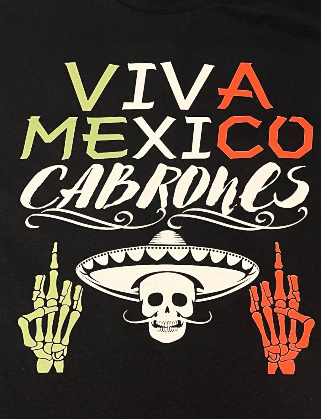 Gildan Viva México Crewneck T-Shirt Short Sleeve