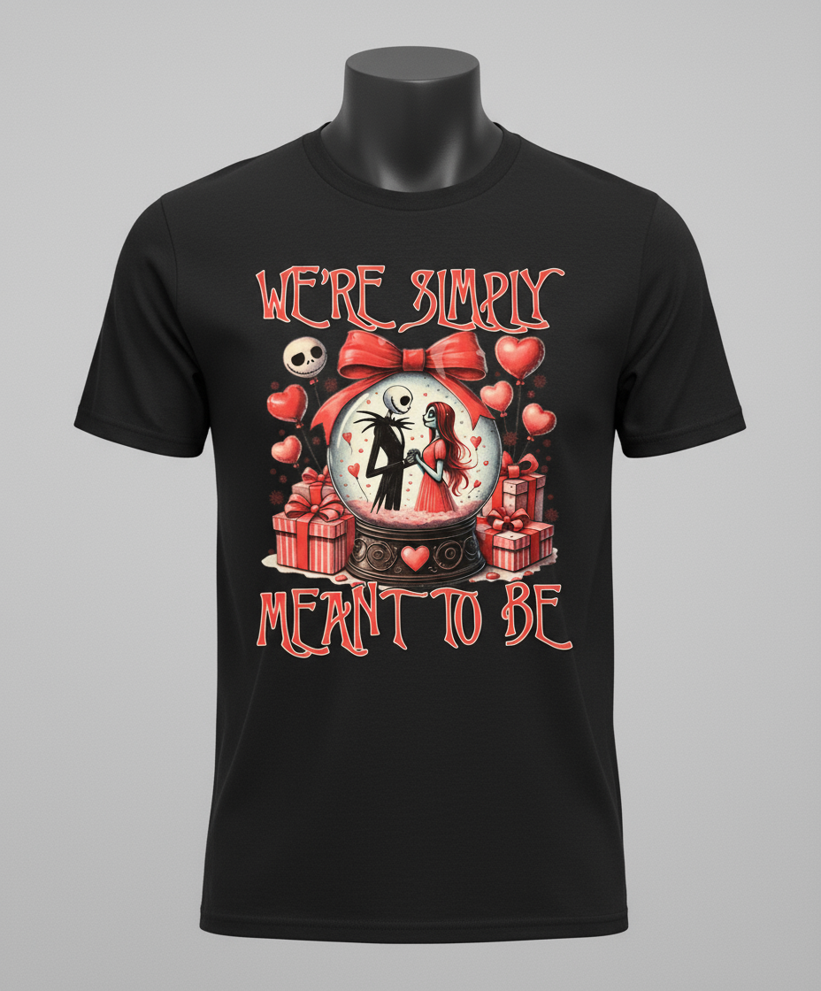 Black Crewneck T-Shirt Mockup